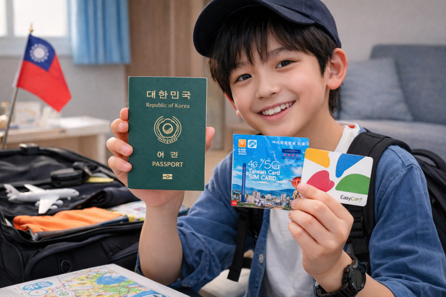 대만 여행 준비 &mdash; 여권&middot;유심&middot;이지카드