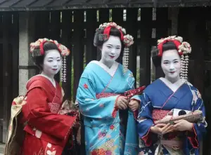 현대의 게이샤 사진