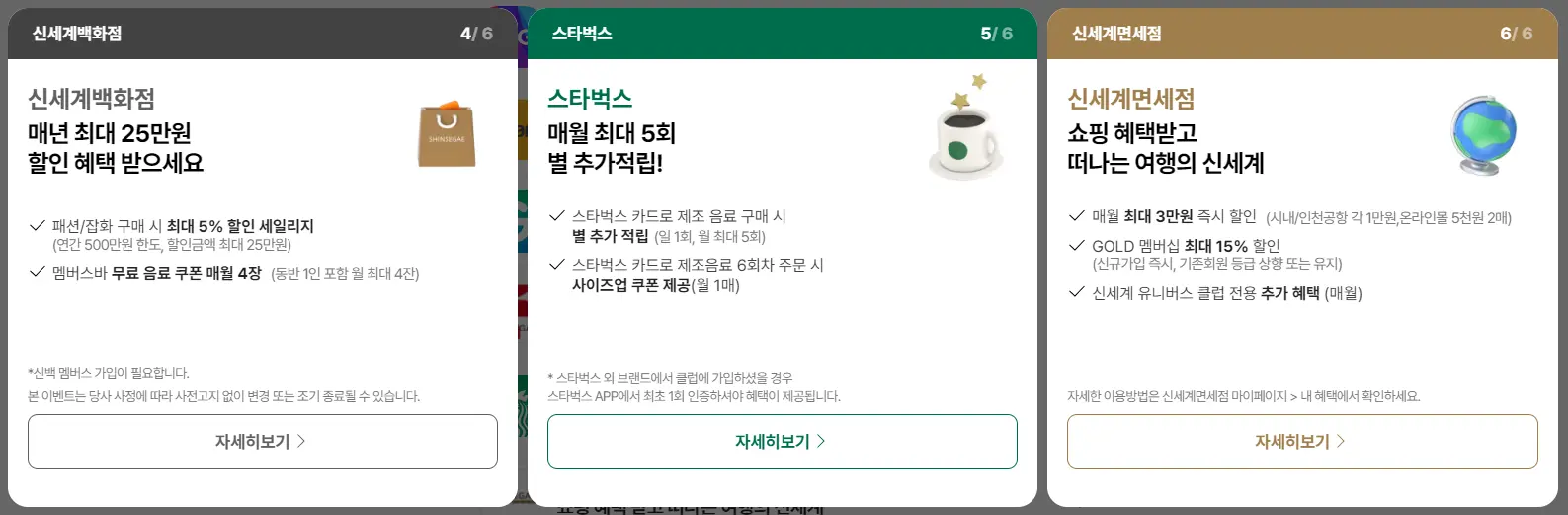 최대 11만원 할인혜택, 신세계유니버스 클럽 연회비, 혜택, 해지방법