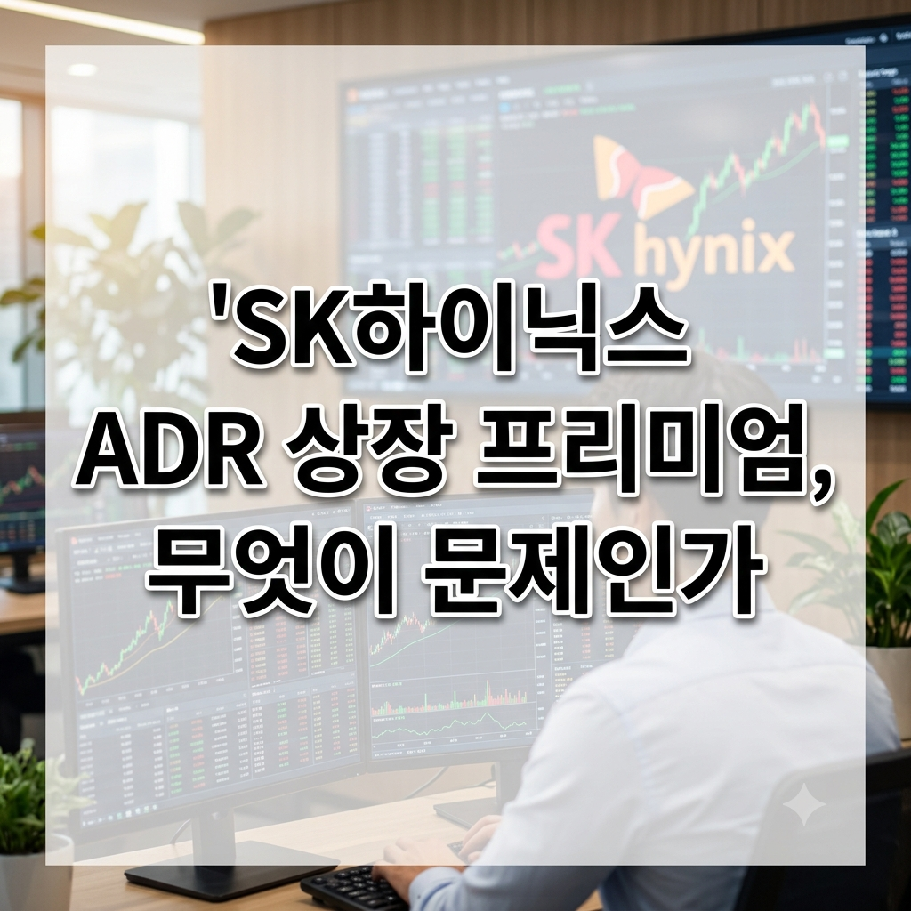 SK하이닉스 ADR 상장 프리미엄, 무엇이 문제인가