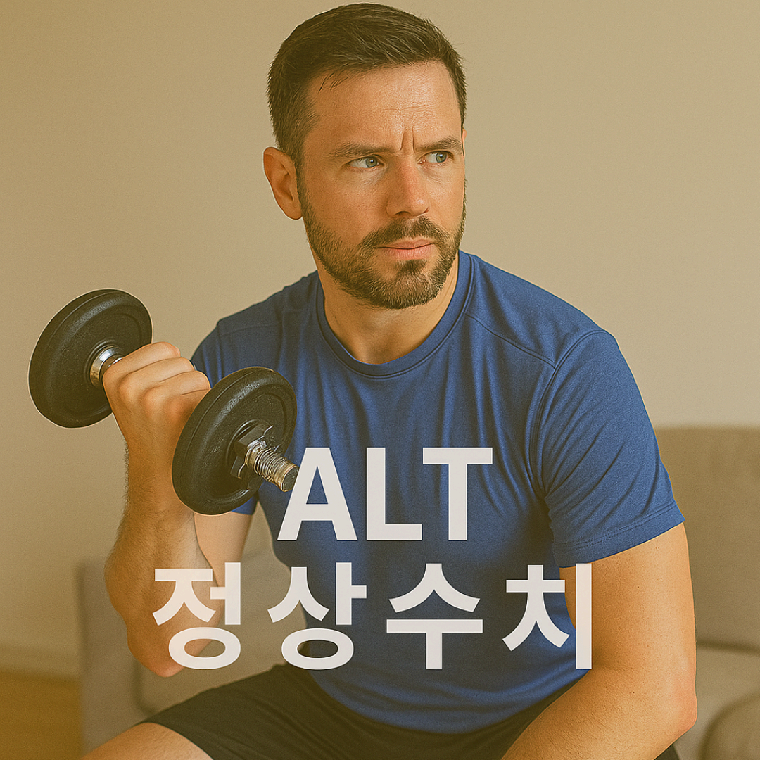 ALT 수치가 높으면 지금 당장 실천하세요