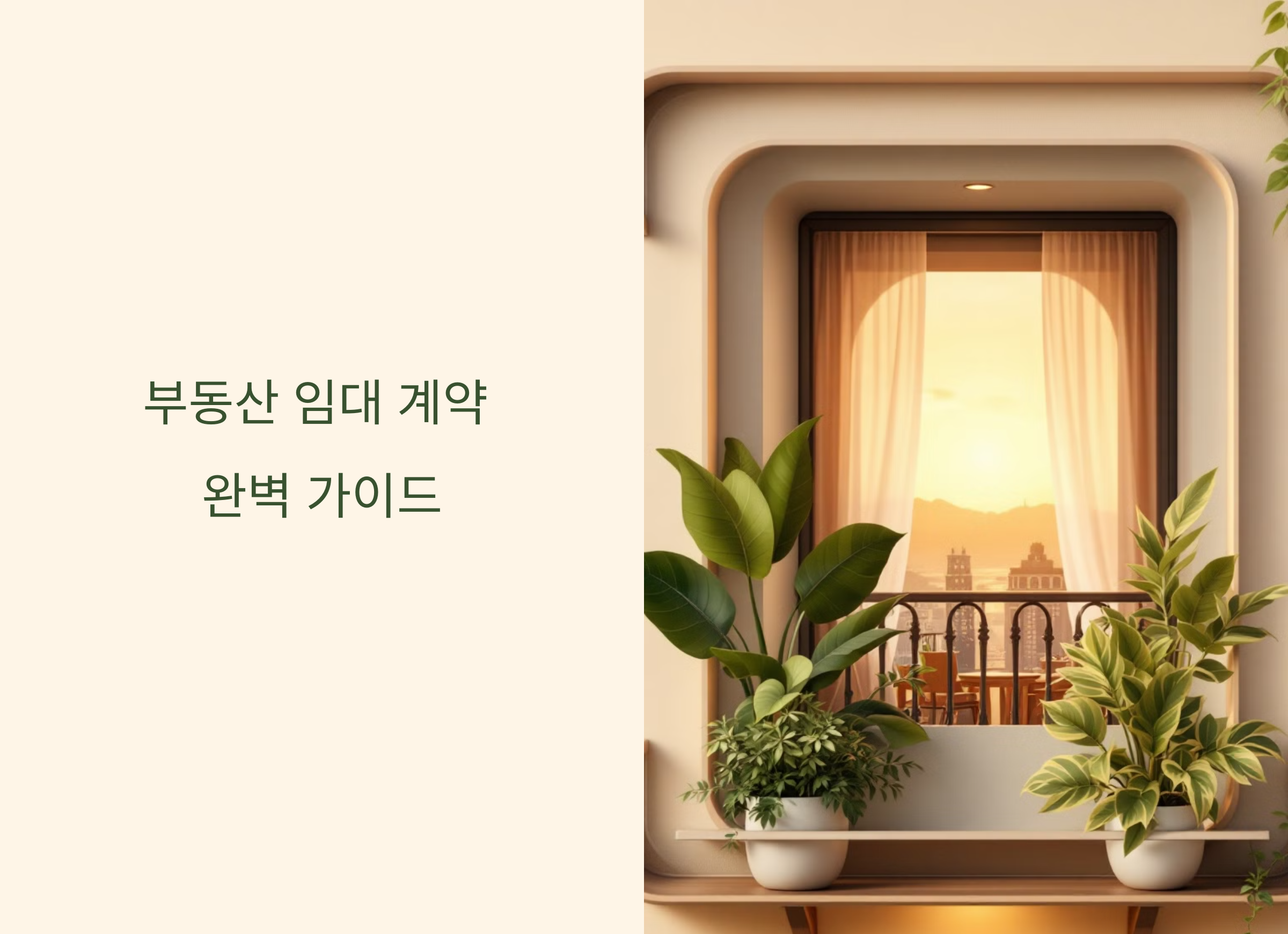 부동산 임대계약 가이드