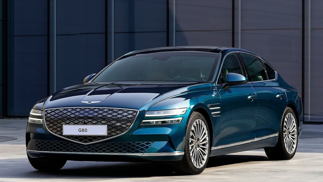 제네시스 G80 ELECTRIFIED 전면 모습 출처 다음자동차