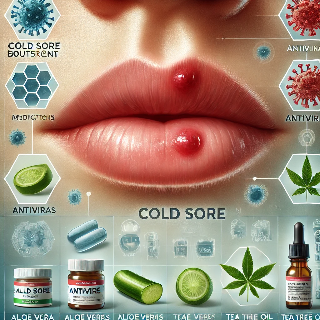 입술 포진, 구강 헤르페스