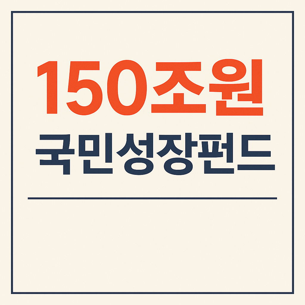 2025년 국민성장펀드 관련 정부 발표, 핵심만 정리