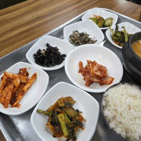 단양식당 밑반찬