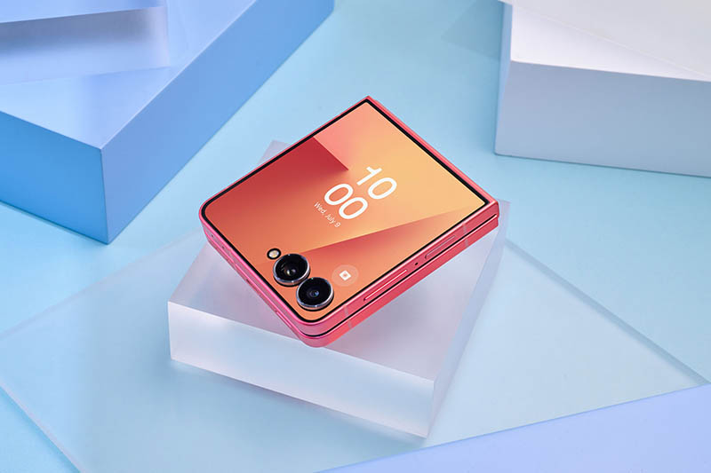 갤럭시 Z 플립7 코랄레드 - 출처: Samsung Mobile Press