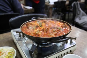 매운 돼지갈비찜