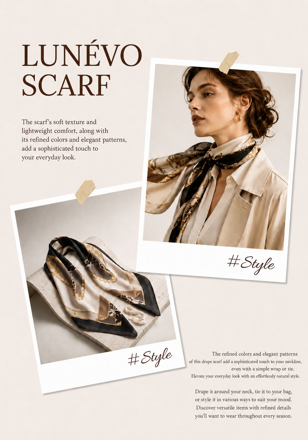 Example of a product page made with Draph Art