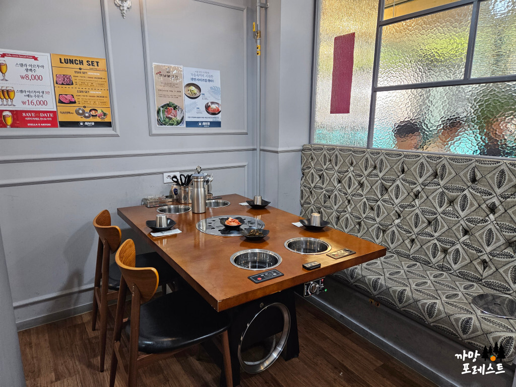 샤브큐 매장 내부