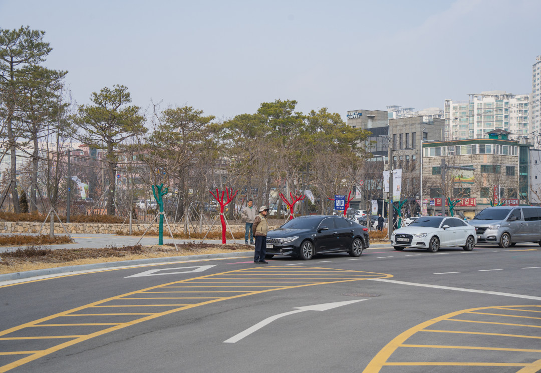 일월 수목원 주차장