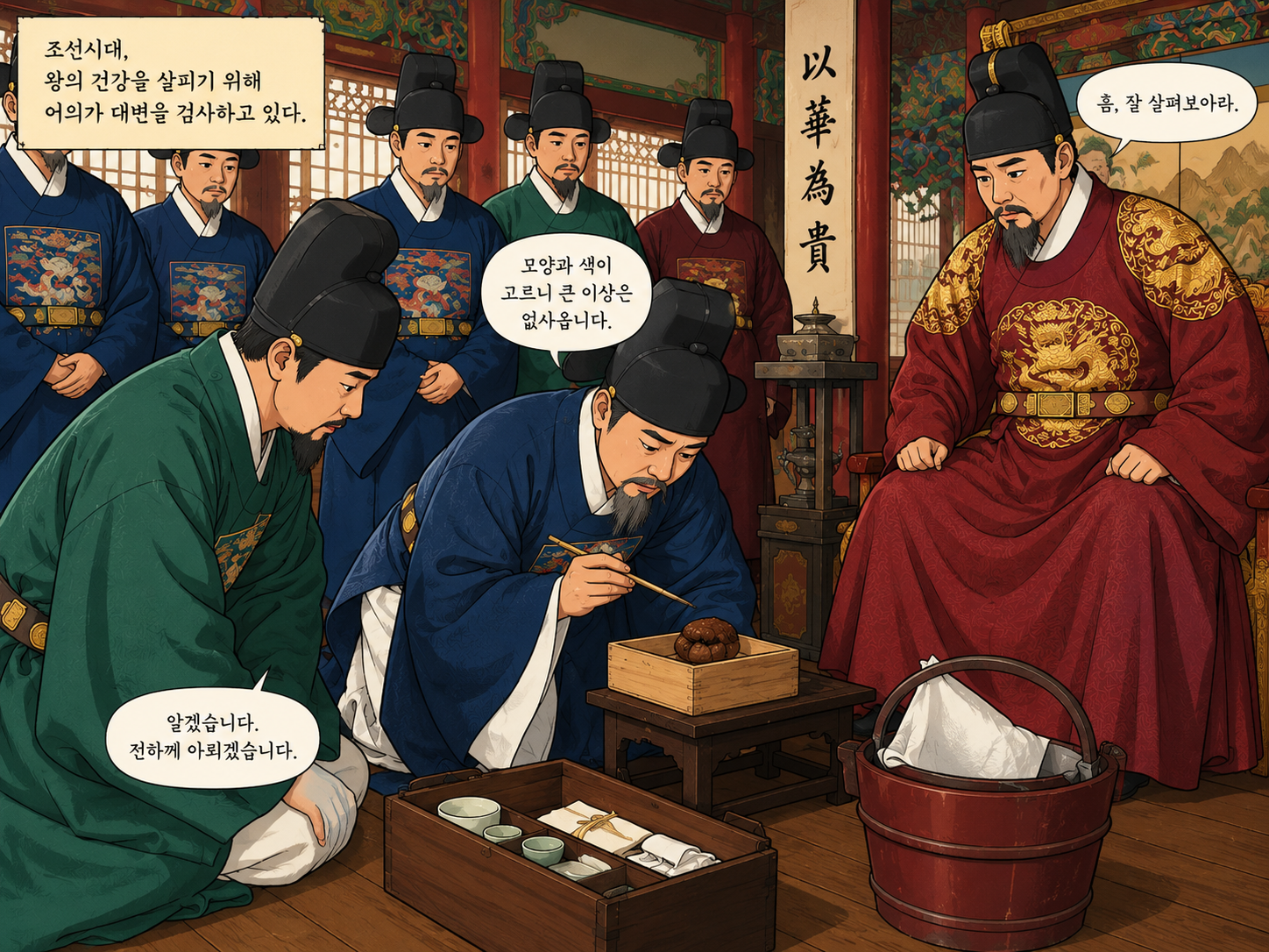 "왕의 똥을 맛보다" – 어의들의 극한 직업, '원반(元飯)' 분석학