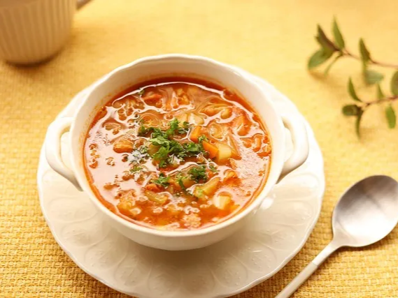 카무트 효소 수프에 넣어서 섭취