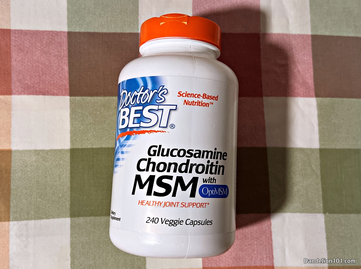 닥터스베스트 글루코사민 콘드로이틴 MSM 표지