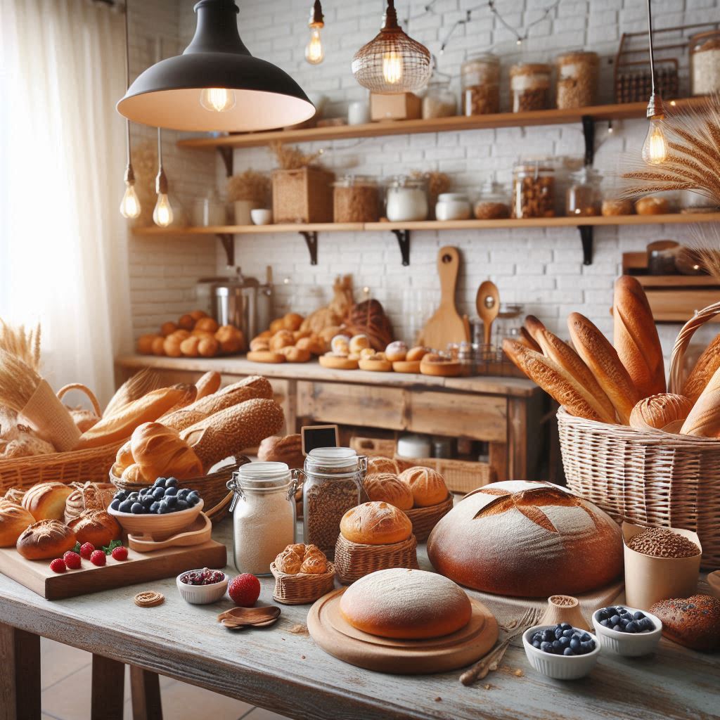 베이커리 배경
