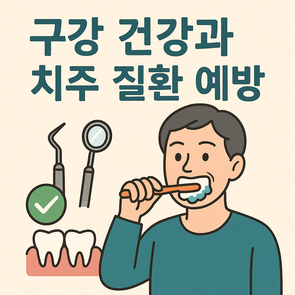 중년 구강 건강과 치주 질환 예방