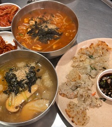 장칼국수-옹심이-감자전