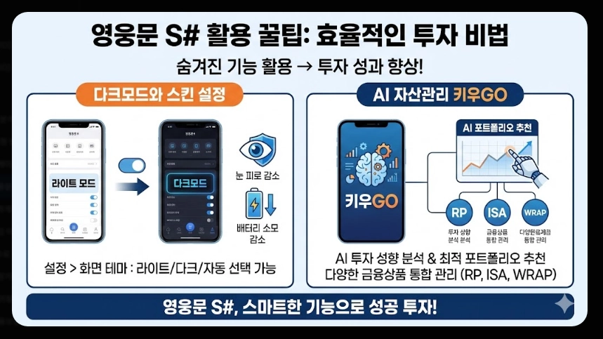 키움증권 영웅문S# 사용법