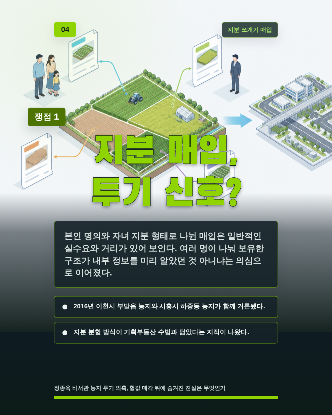 지분 매입, 투기 신호?