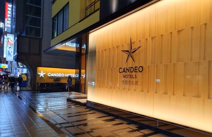칸데오 호텔 오사카 난바 전경