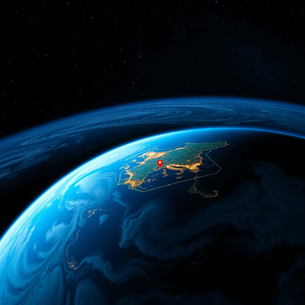 우주에서 지구를 보는 꿈 해몽