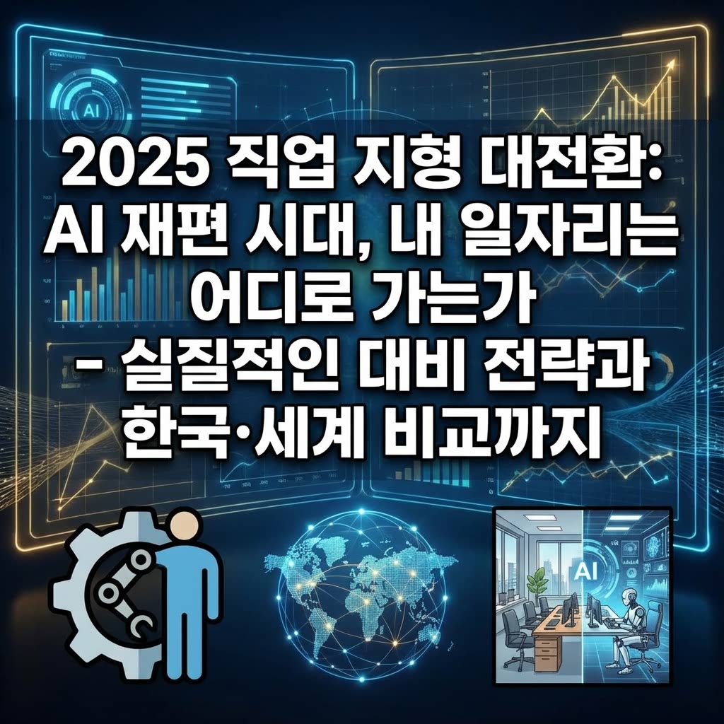 2025 직업 지형 대전환: AI 재편 시대, 내 일자리는 어디로 가는가