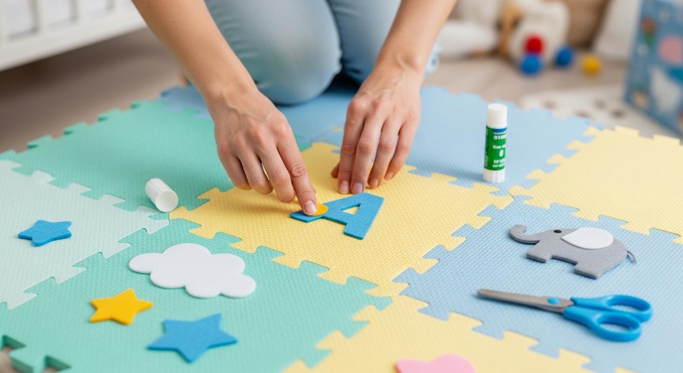 아기방 매트 맞춤