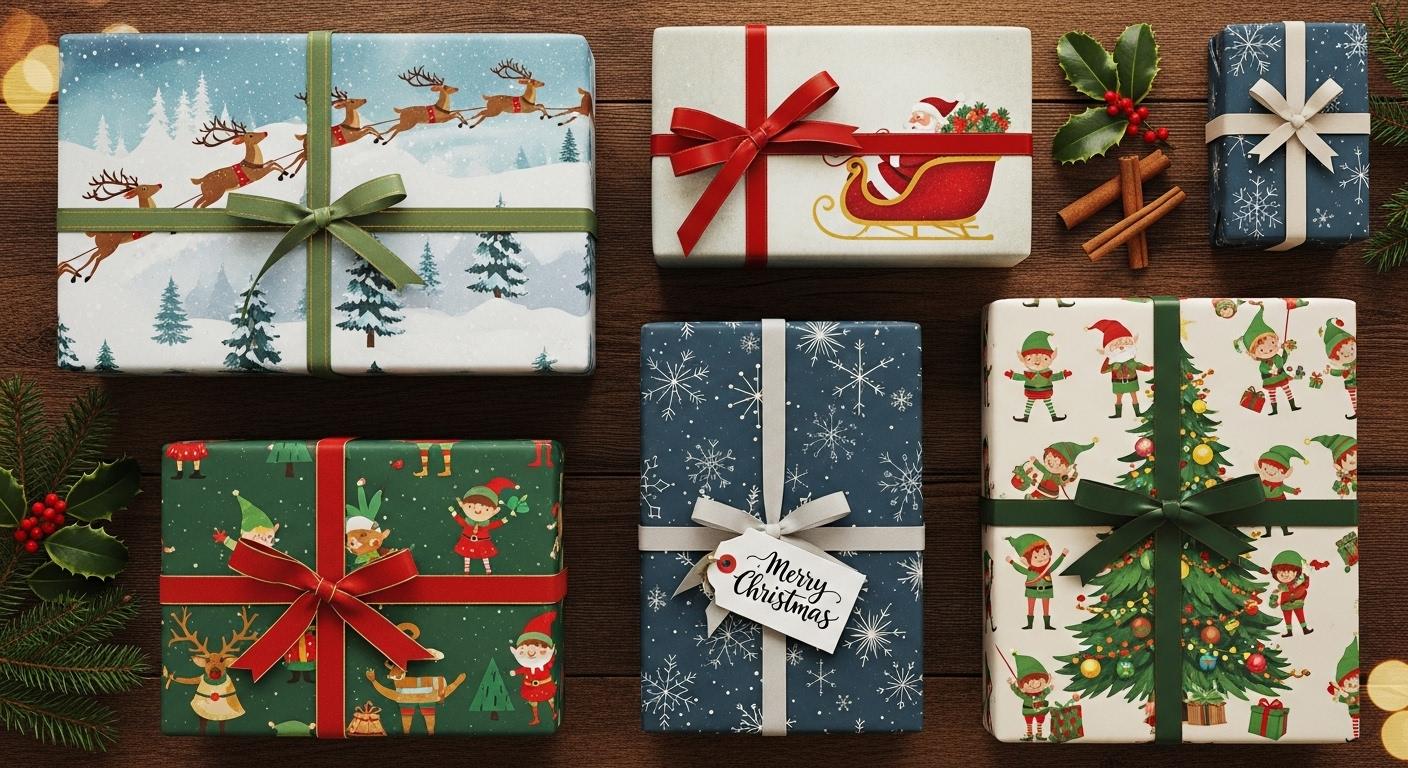 크리스마스 선물 그림