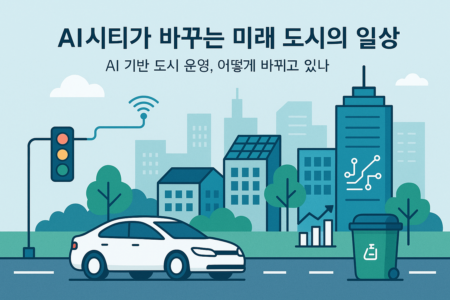 AI 기반 도시 운영, 어떻게 바뀌고 있나