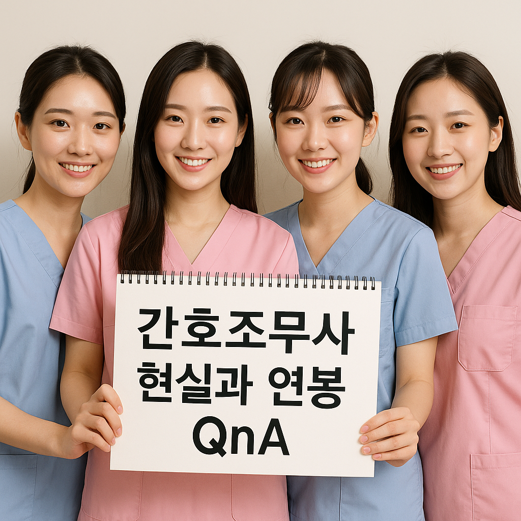 간호조무사 직업과 연봉