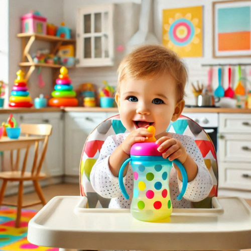 신생아-물먹는-모습