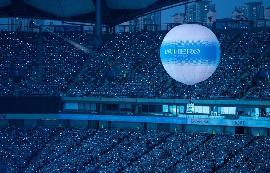 2024임영웅 아임 히어로 페스타 하늘빛축제 아임 히어로 더 스타디움 예매