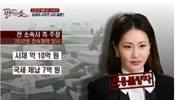 신은경 구설수