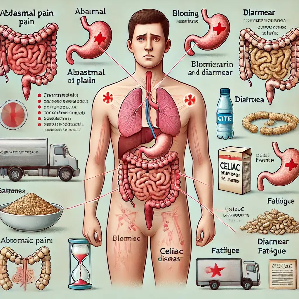 셀리악병의 주요 원인