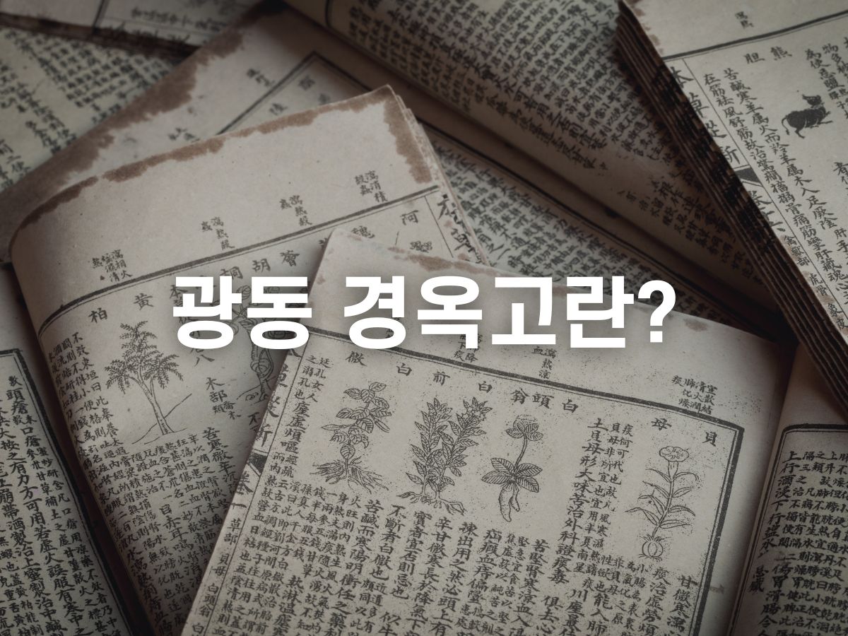 광동 경옥고