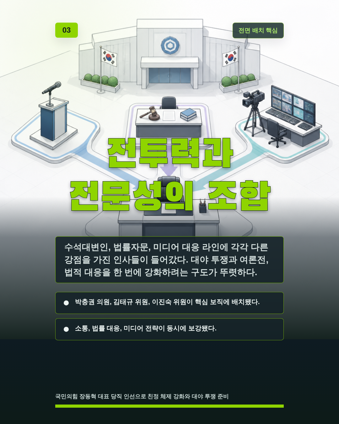 전투력과 전문성의 조합