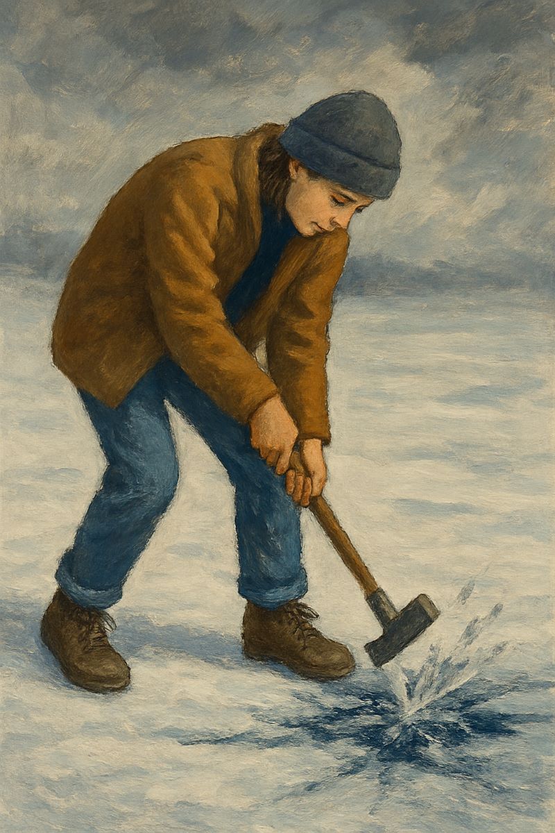 얼음 깨는 꿈, 상황 돌파?