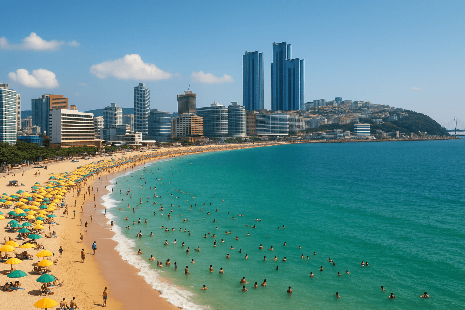 부산 해운대에서 즐기는 여름 바다와 도심 여행 코스