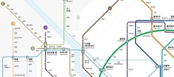 서울 지하철 노선도 크게보기 2025년 최신버전_2