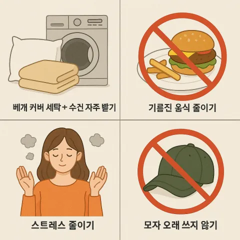 두피 냄새 없애는 방법