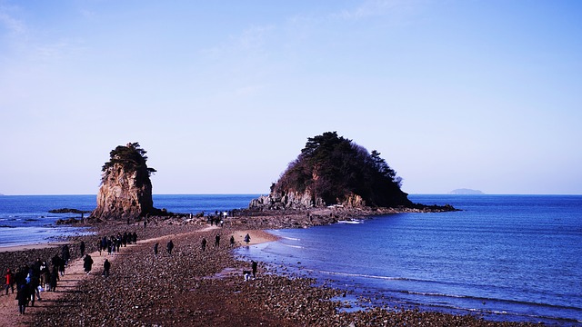꽃지해수욕장 할미 ,할아비 바위