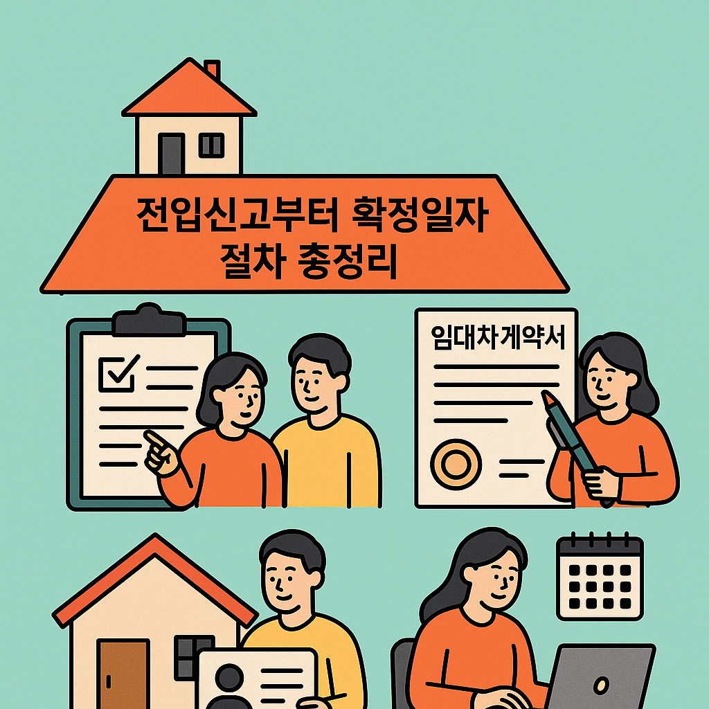 전입신고부터 확정일자 절차 총정리
