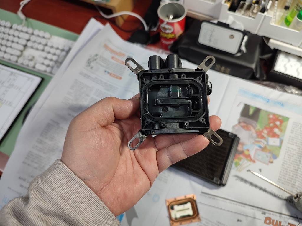 수중쿨러 내부 구조