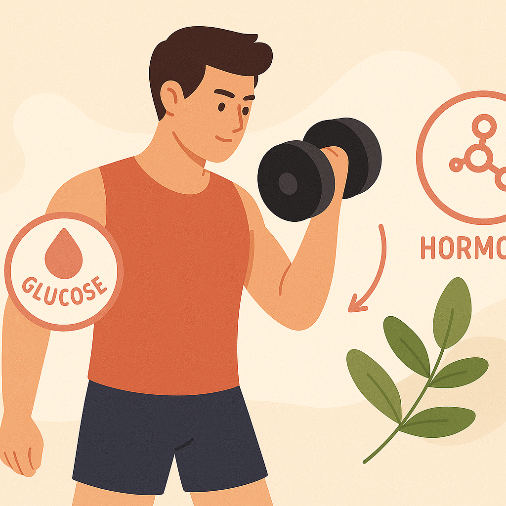 운동과 혈당, 그리고 호르몬의 마법 – 근육이 만드는 건강한 혈당 조절의 비밀