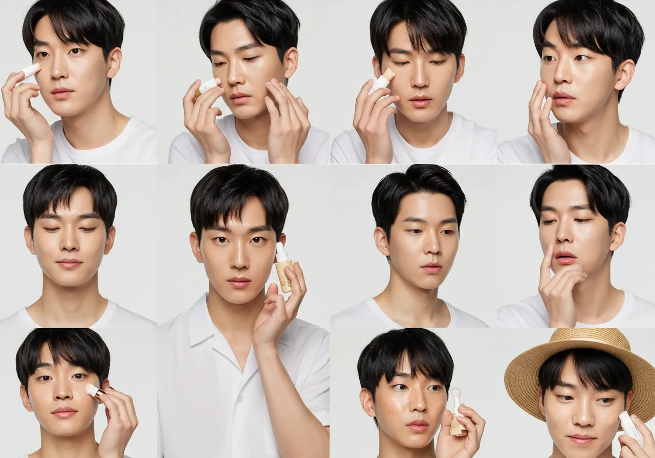 남자기초화장품, 여름피부관리, 남성스킨케어