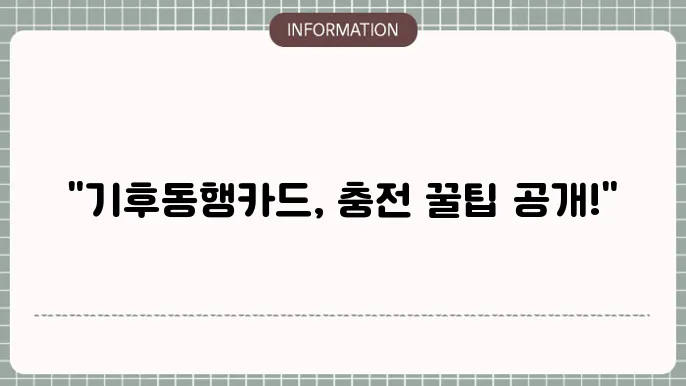 기후동행쳧4드 개시했습니다! 아이폰 실물카드 충전방법