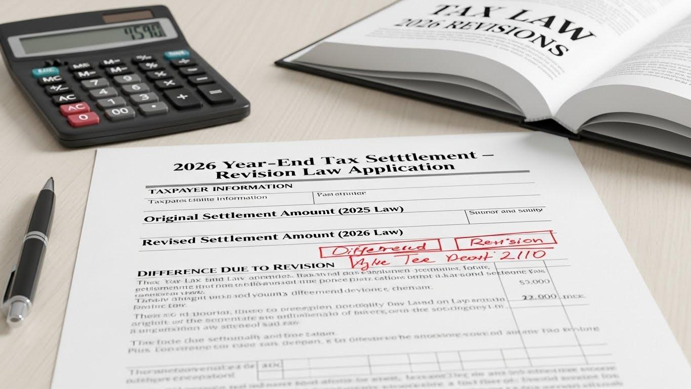 2026 연말정산 개정세법