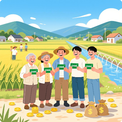 남해군 농어촌 기본소득 착카드 이미지