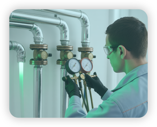 에어컨-구매-진공-작업하는-모습