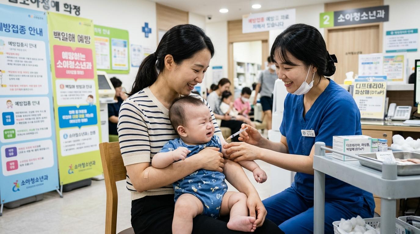 백일해 예방접종